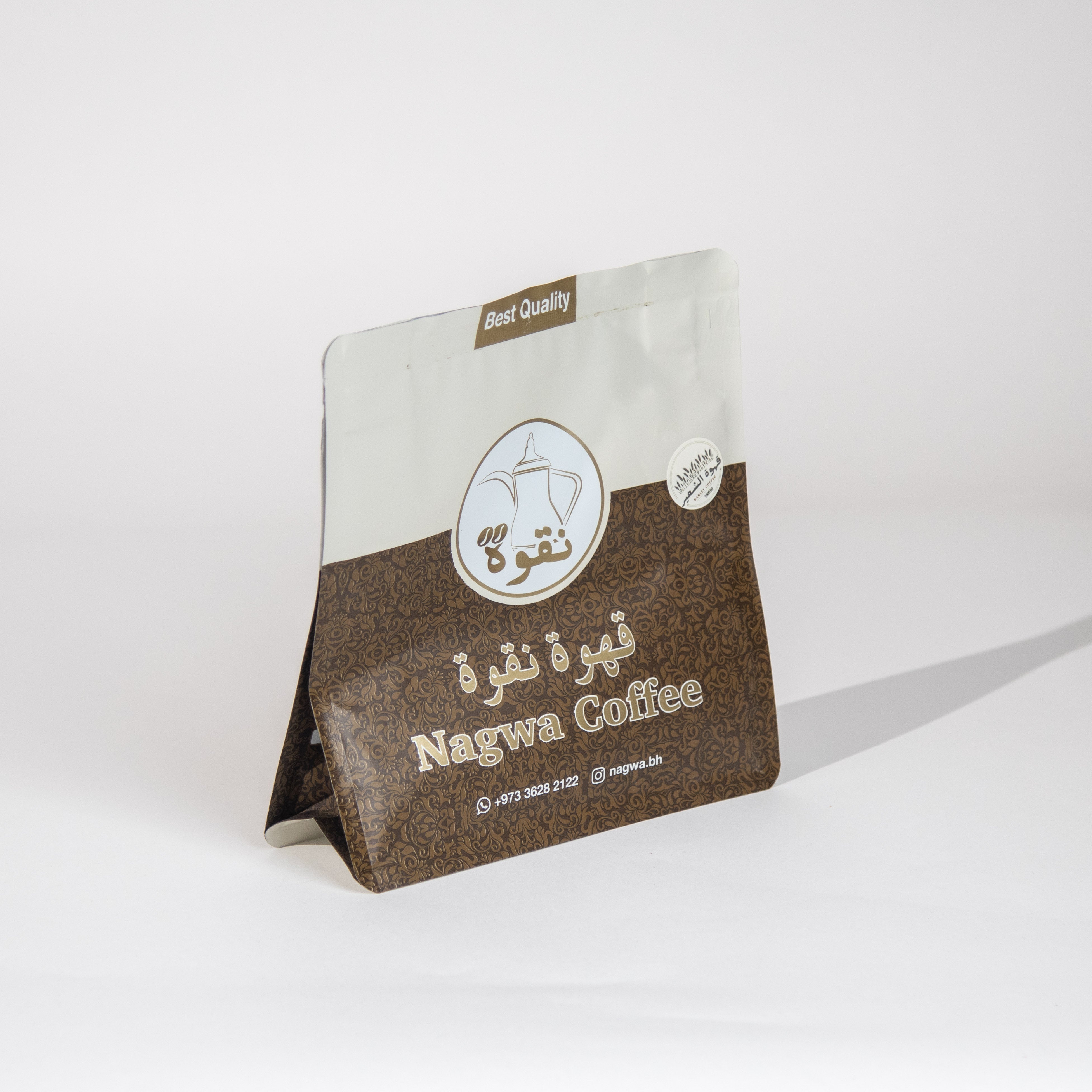 قهوة الشعير بالهيل والزعفران