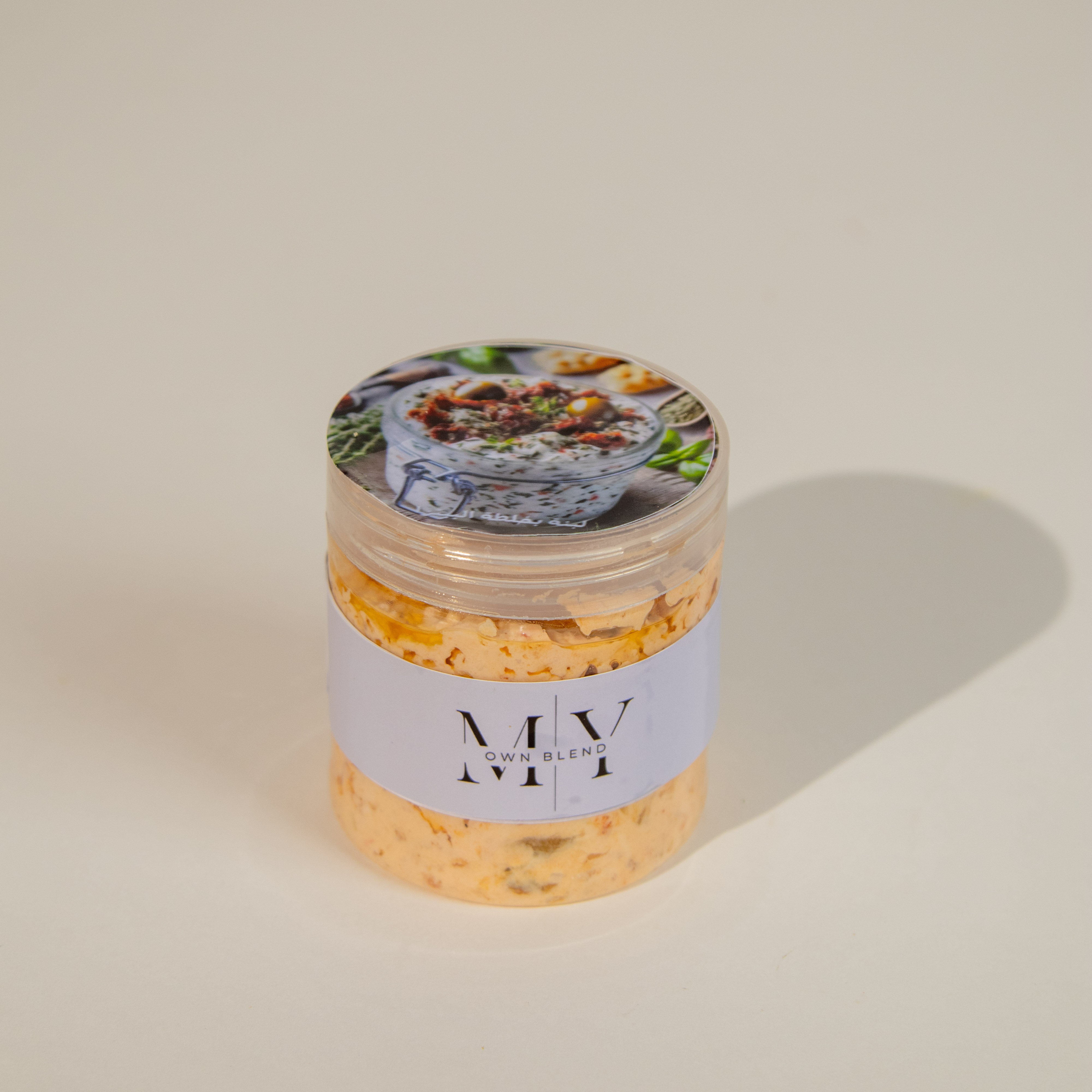 لبنة بخلطة البيتزا