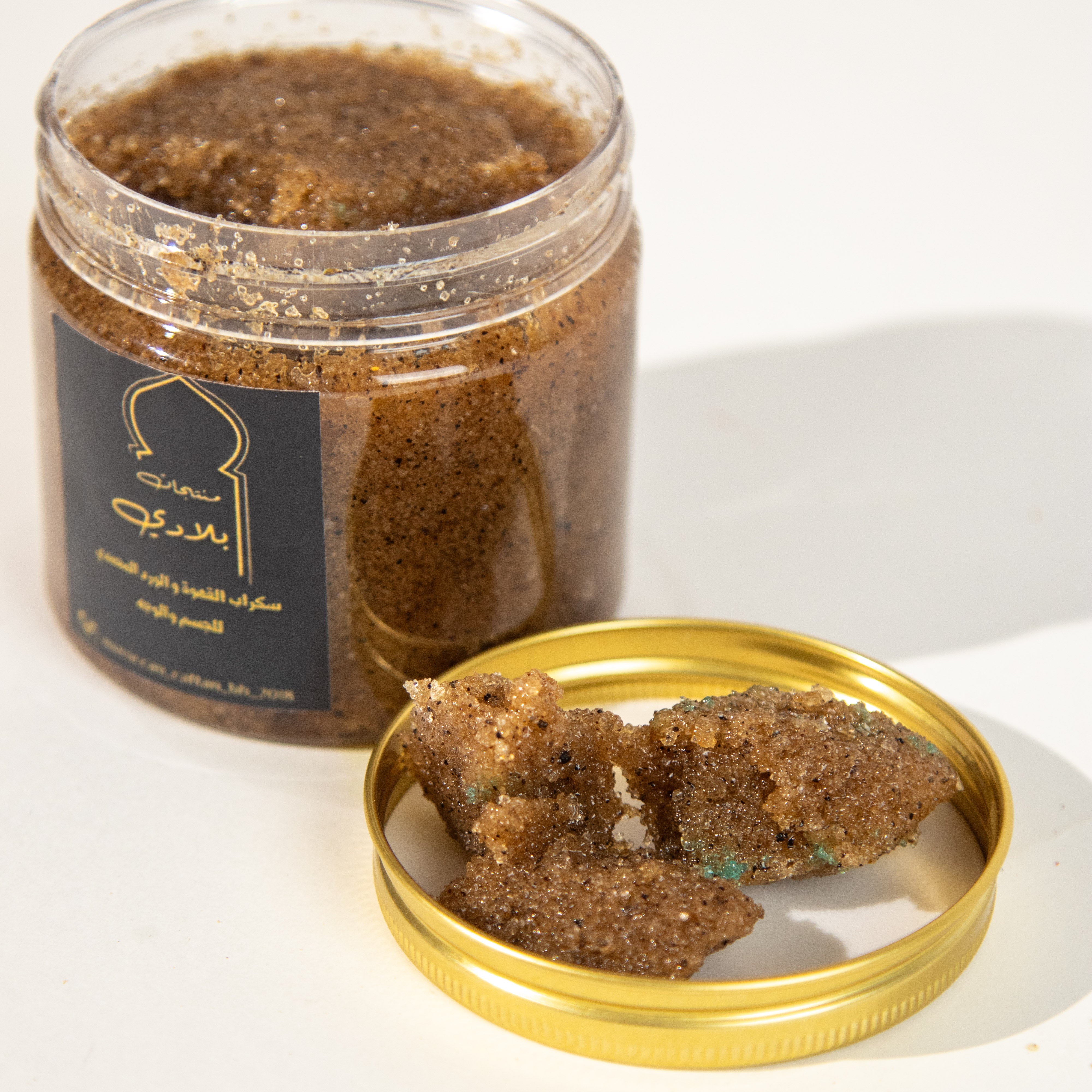 سكراب القهوة و الورد المحمدي