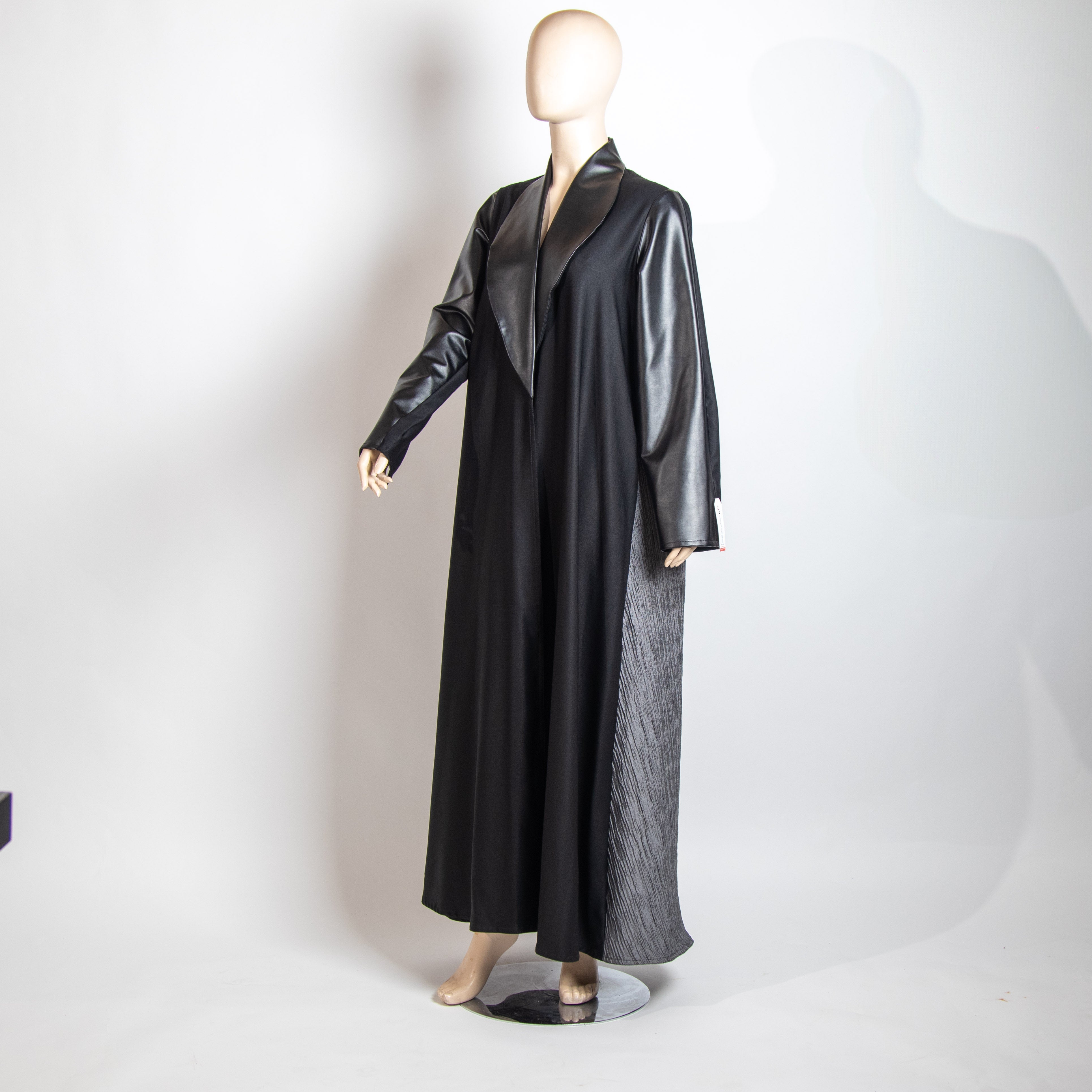 عباية صيفية أسود و رصاصي