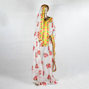 ثوب كورار مطرز بالزري