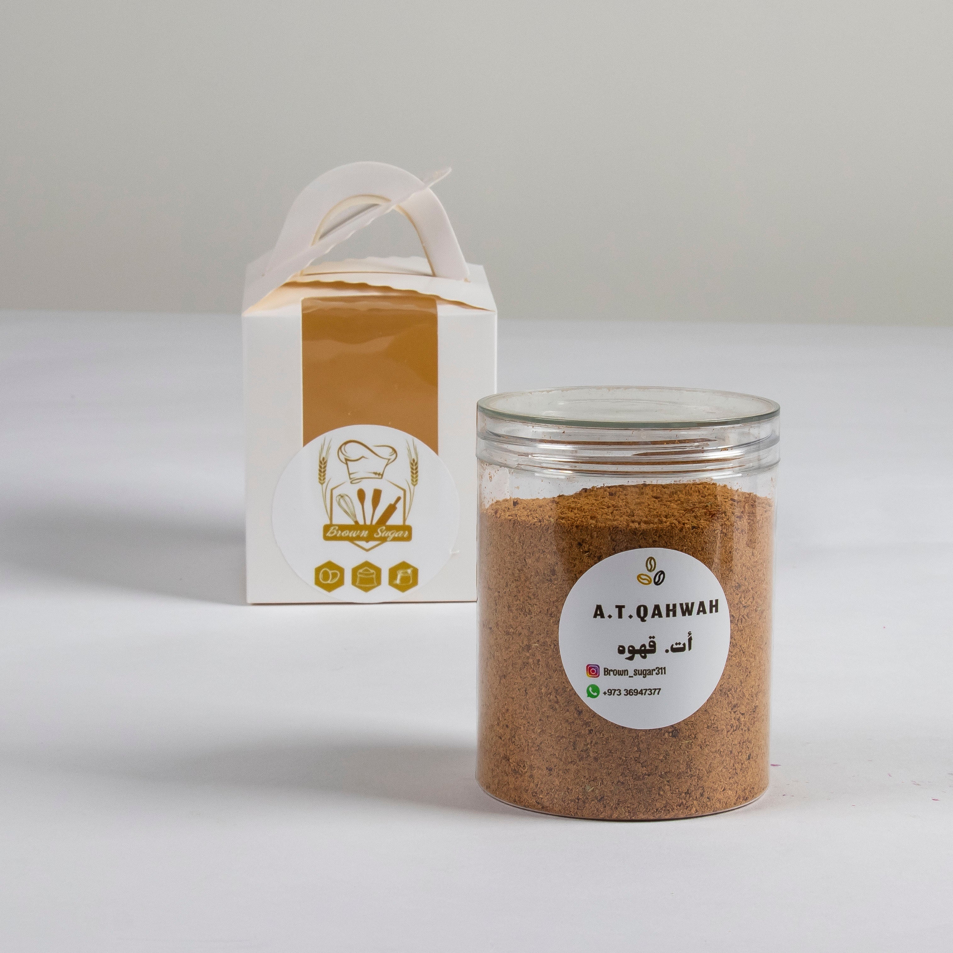 قهوة شعير بالهيل والزعفران