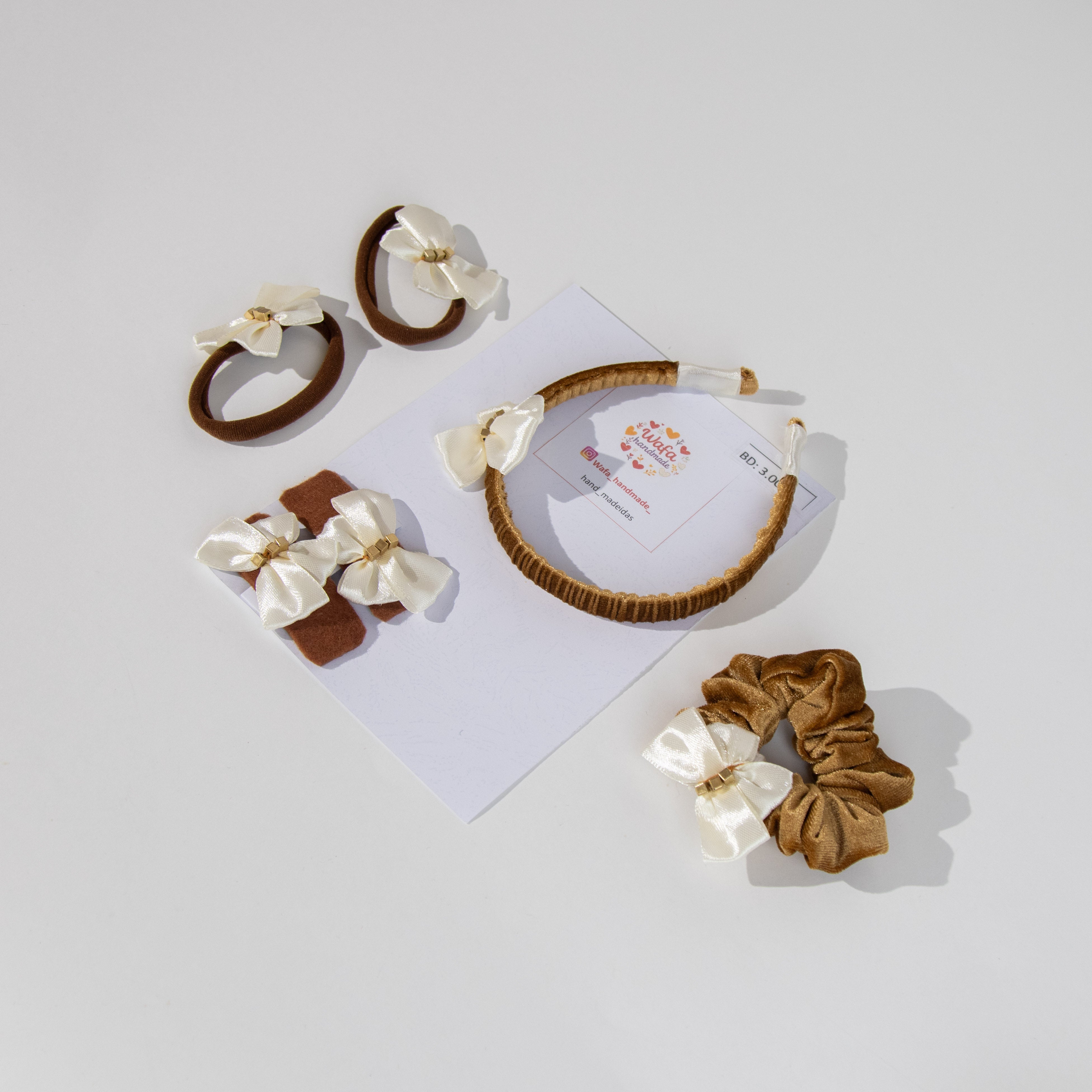 طقم إكسسوارات شعر