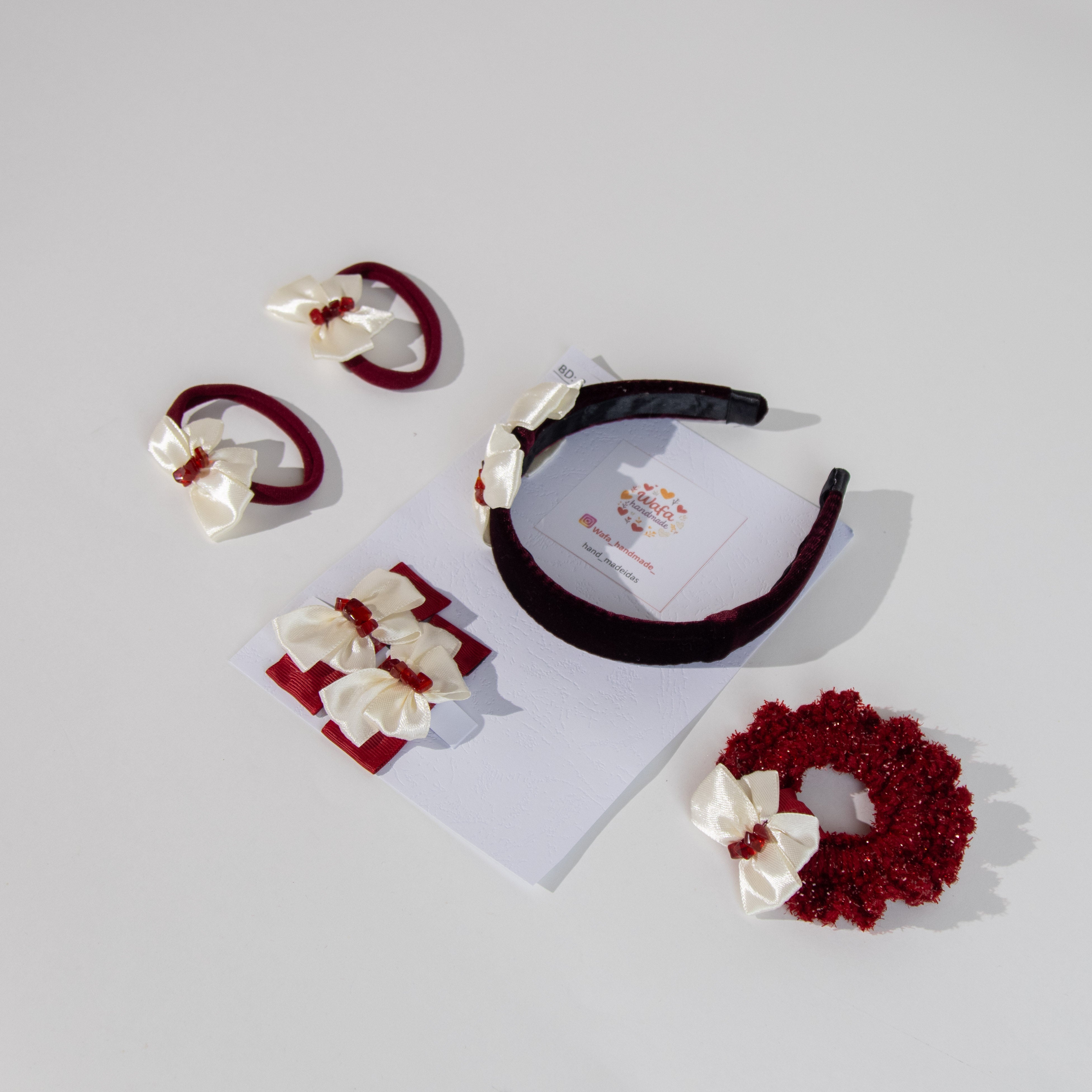 طقم إكسسوارات شعر