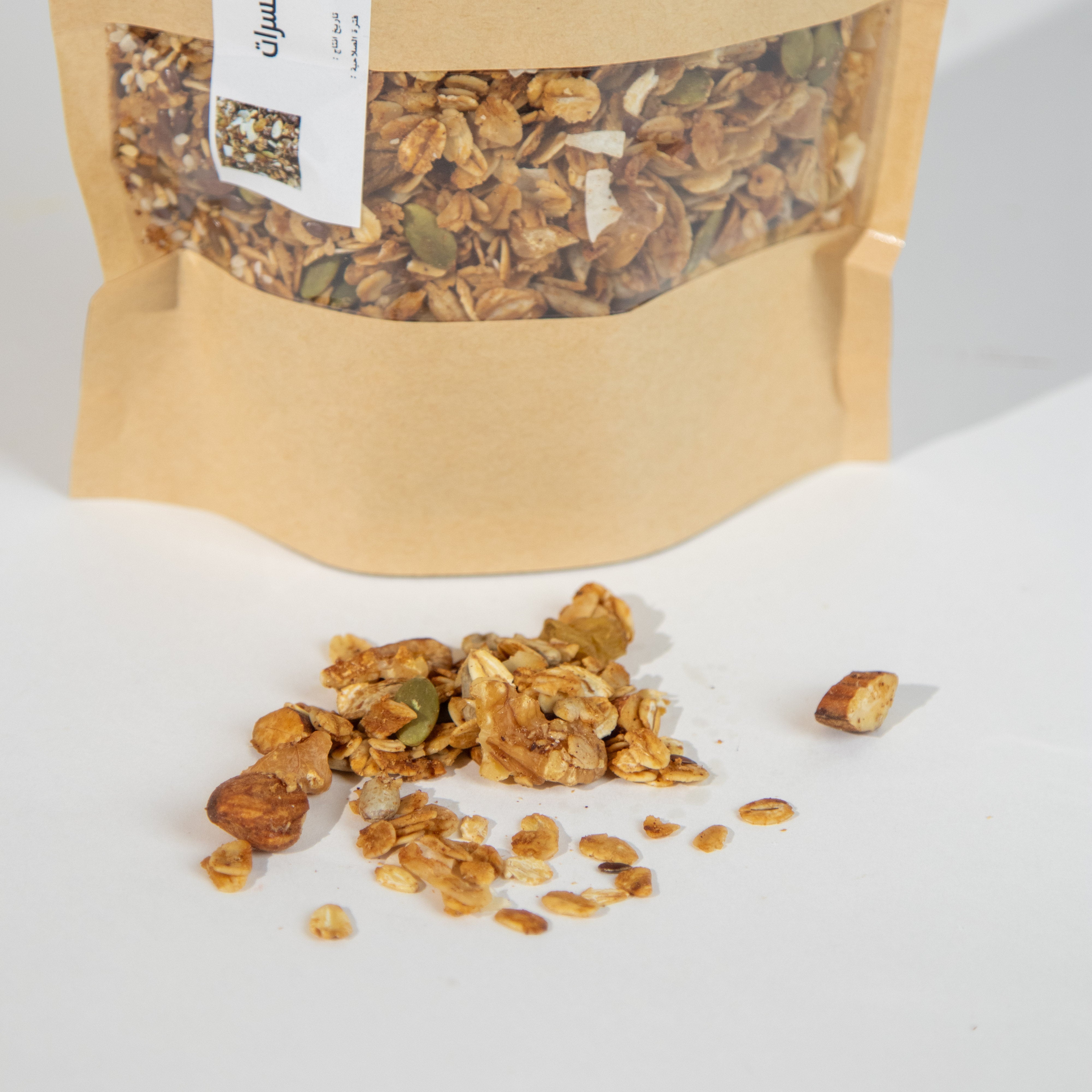 جرانولا بالمكسرات