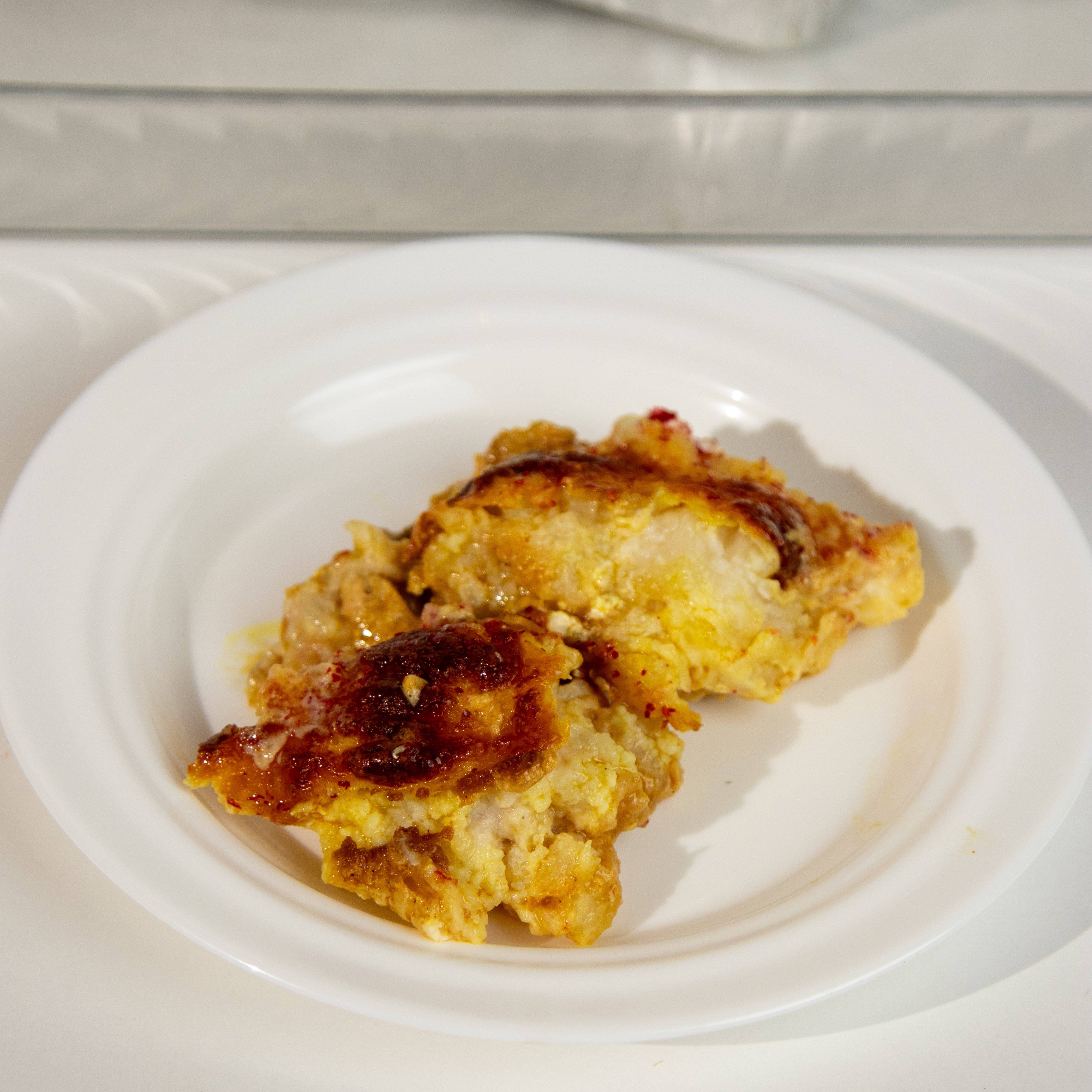 كرات البطاطس بالدجاج