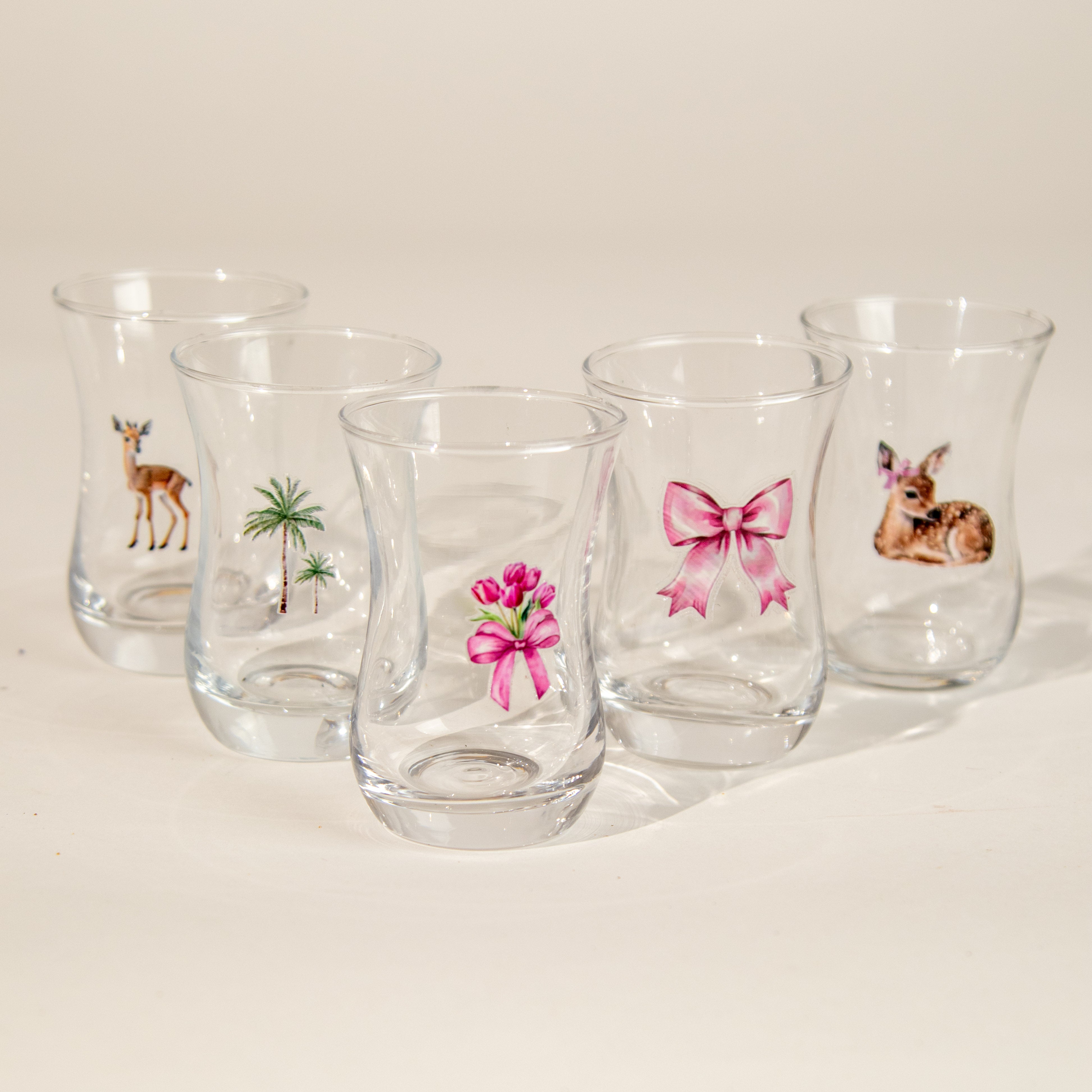 كأس شاي زجاجي