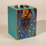 مبخر خشب برسم يدوي