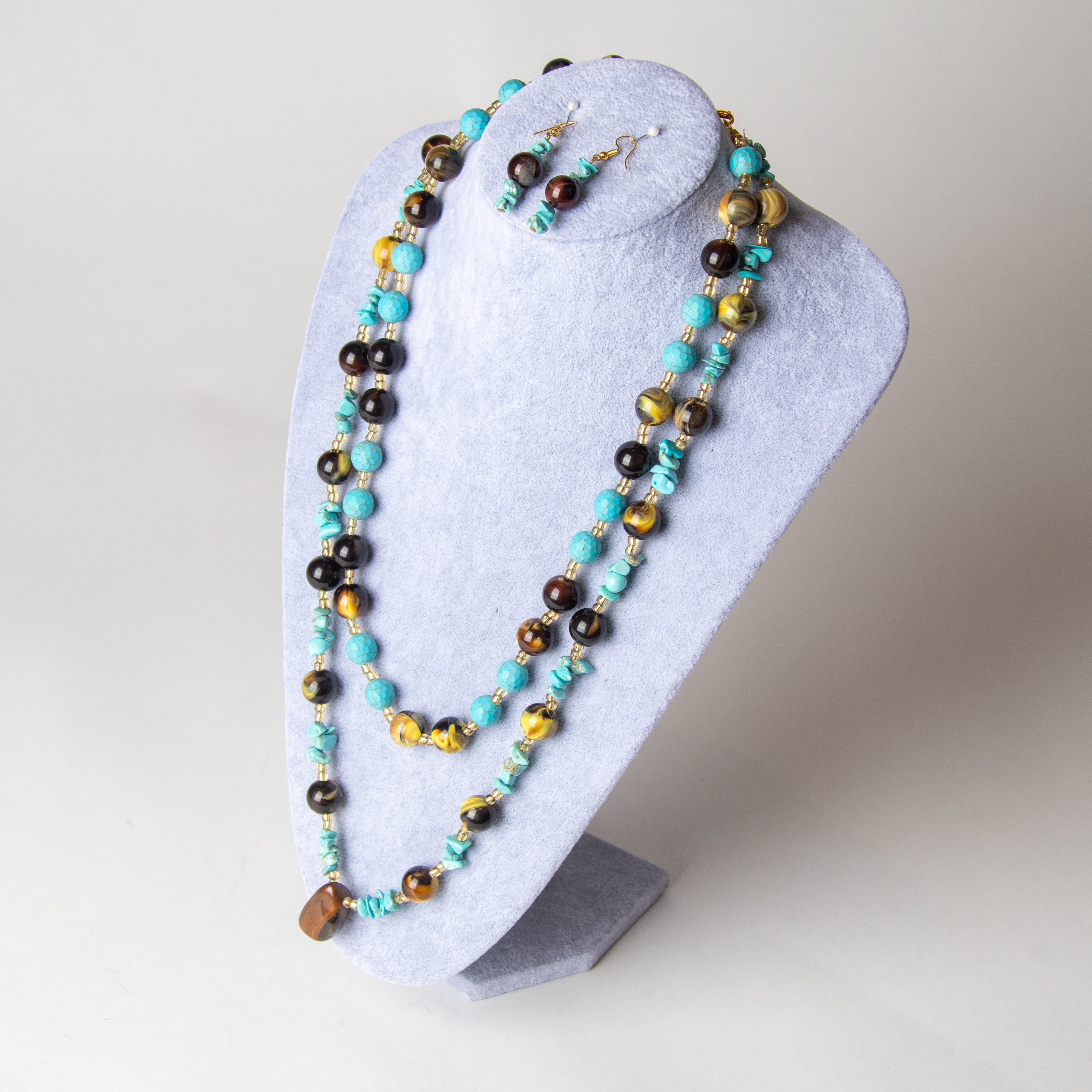 طقم الحجر التركوازي