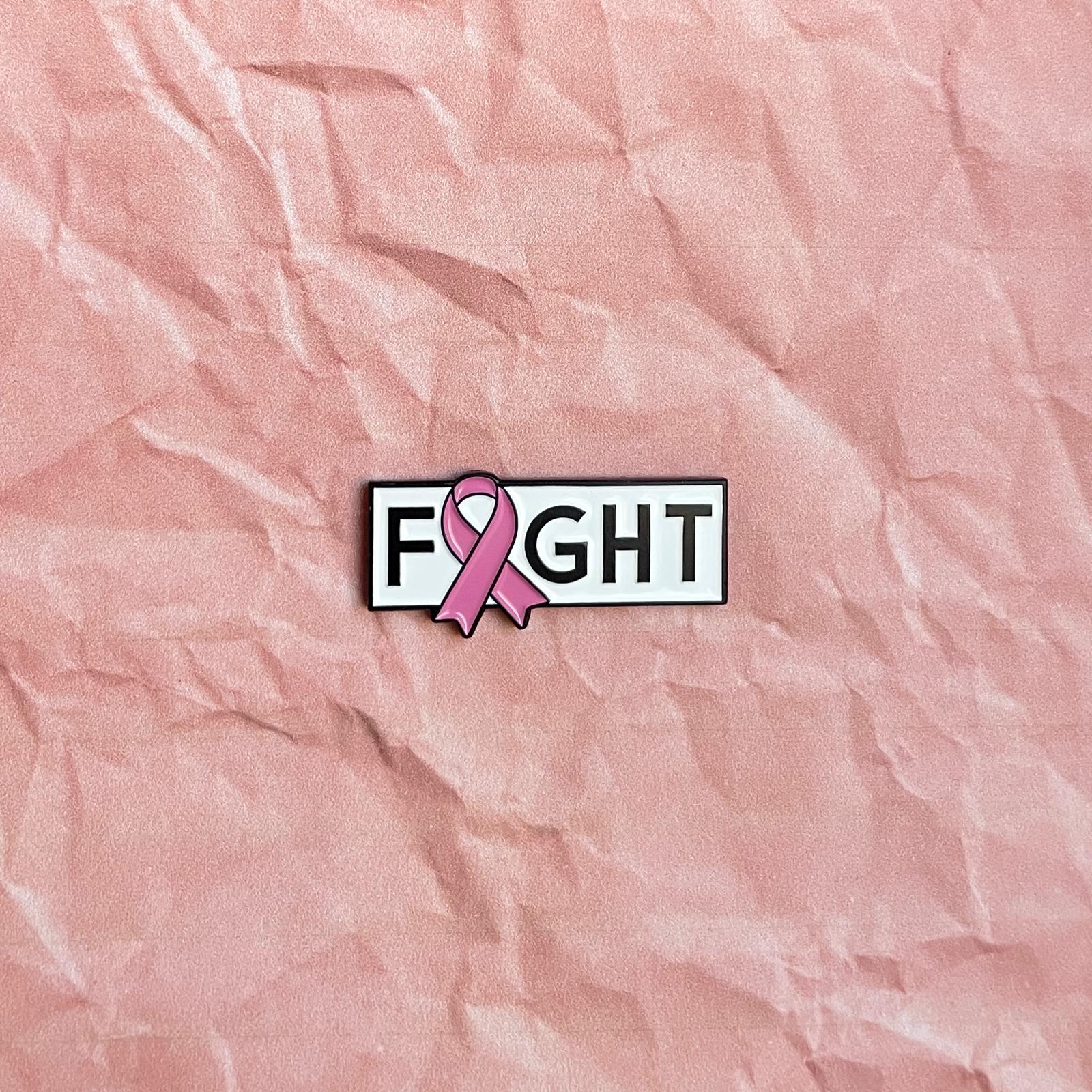 pin شعار سرطان الثدي