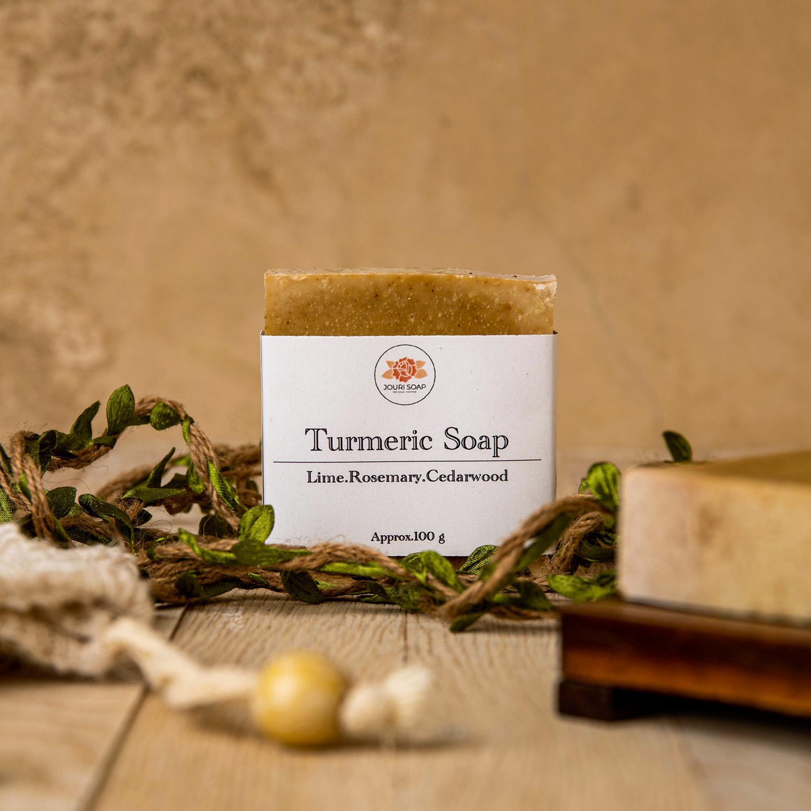 Turmeric soap