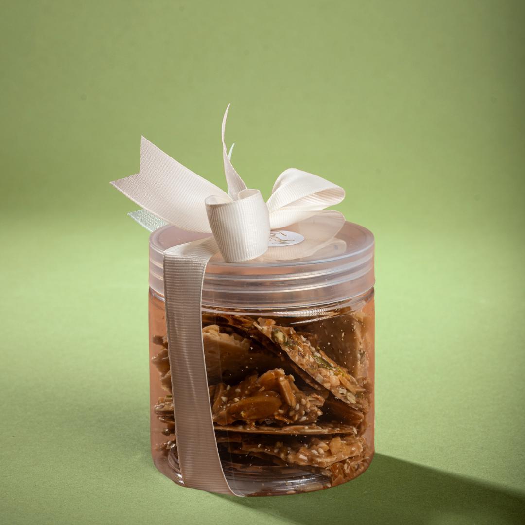 مكسرات مكرملة مشكل