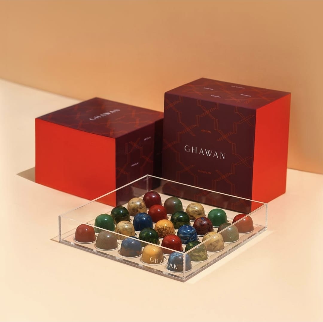 علبة بونبون أكريلك