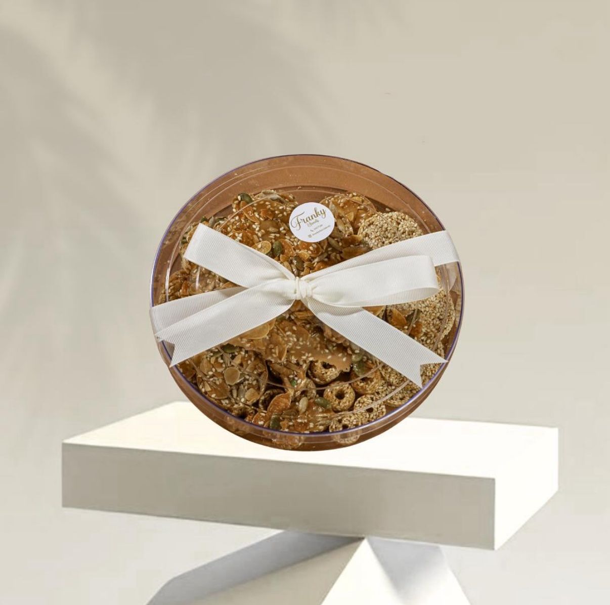 مكسرات مكرملة مشكل