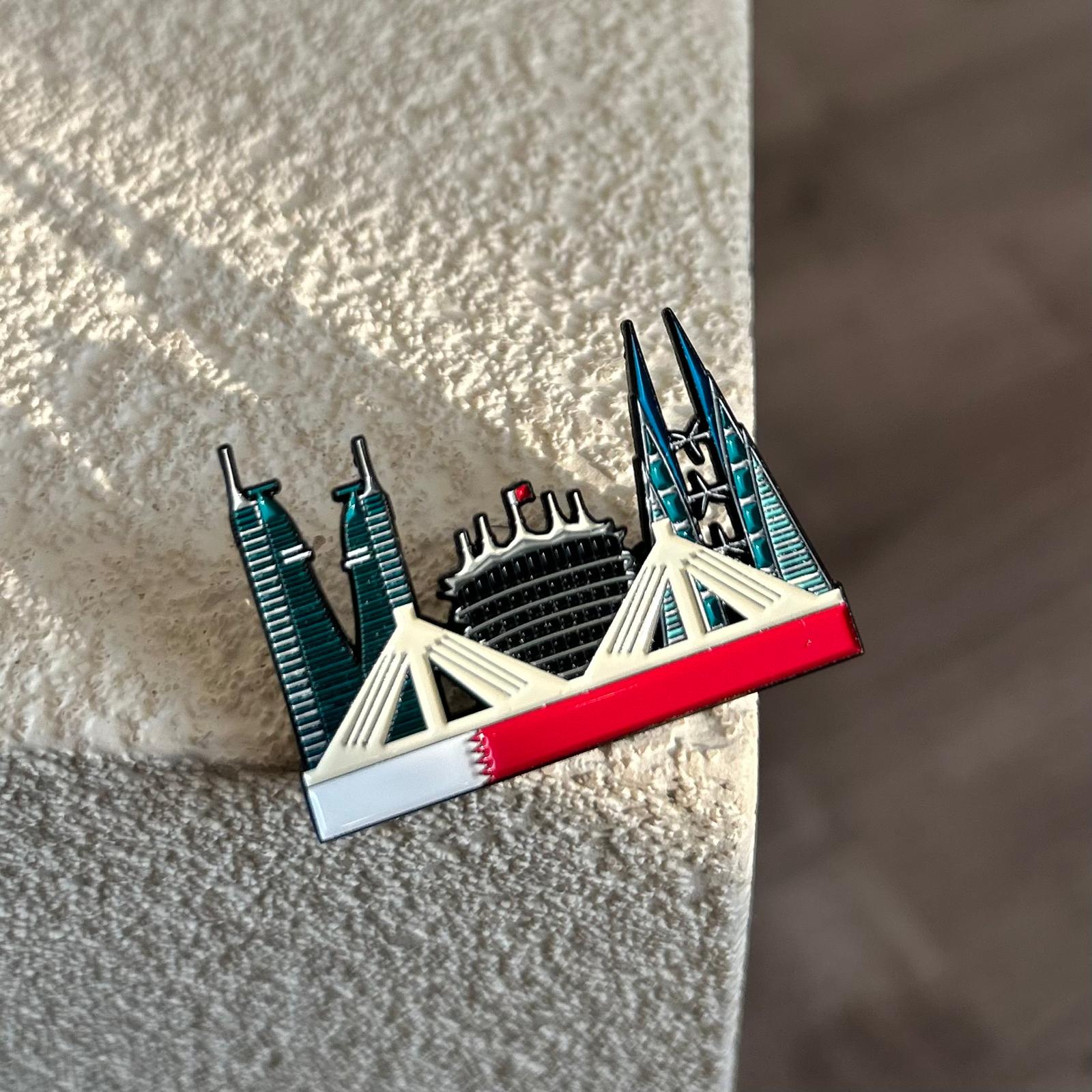 pin مغناطيس معالم البحرين