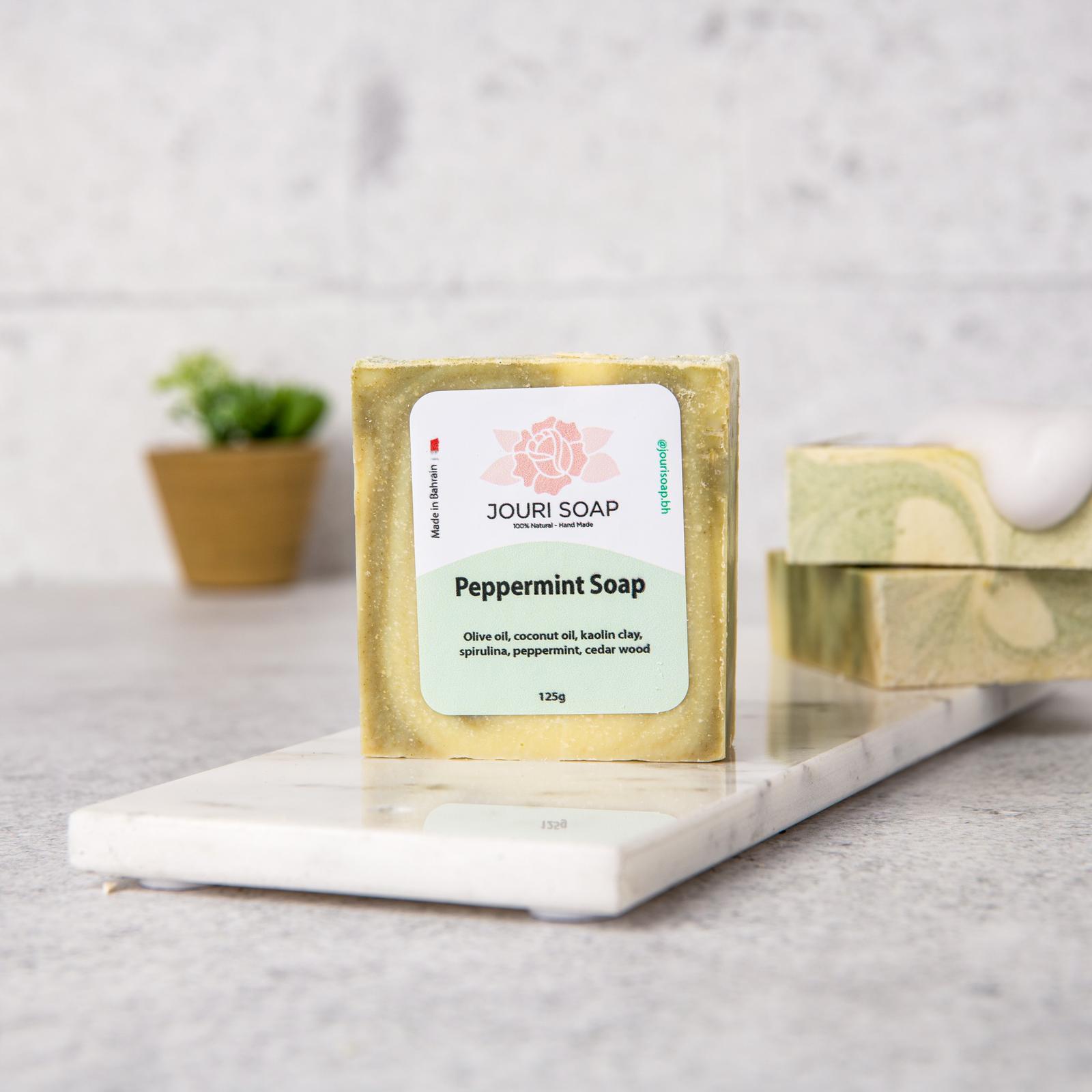 Peppermint soap