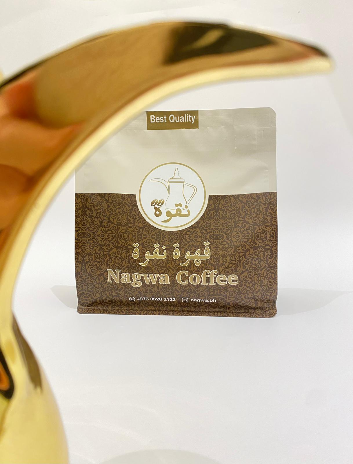 قهوة الشعير بالهيل والزعفران