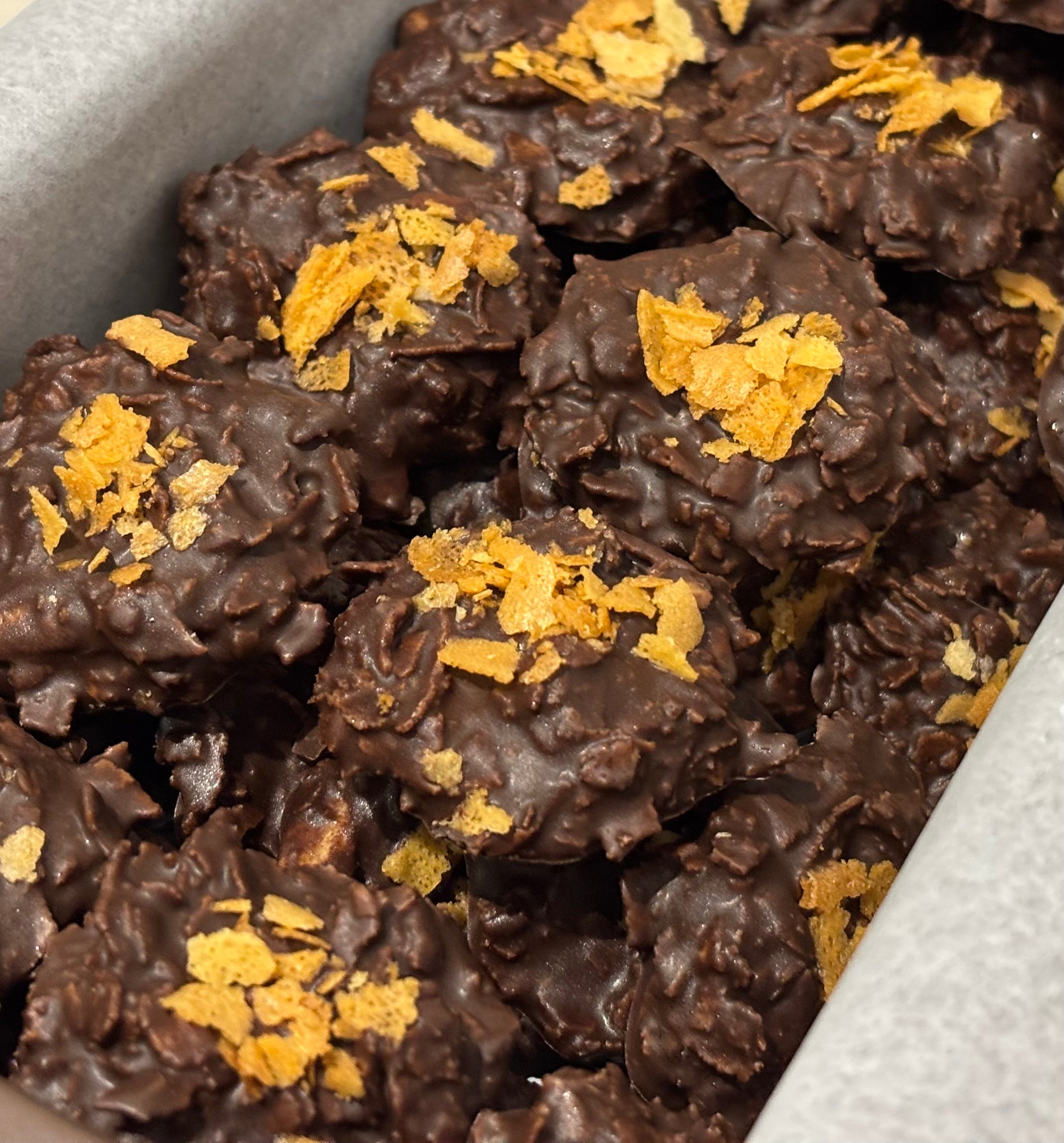 شوكولاتة بالكريب المقرمش