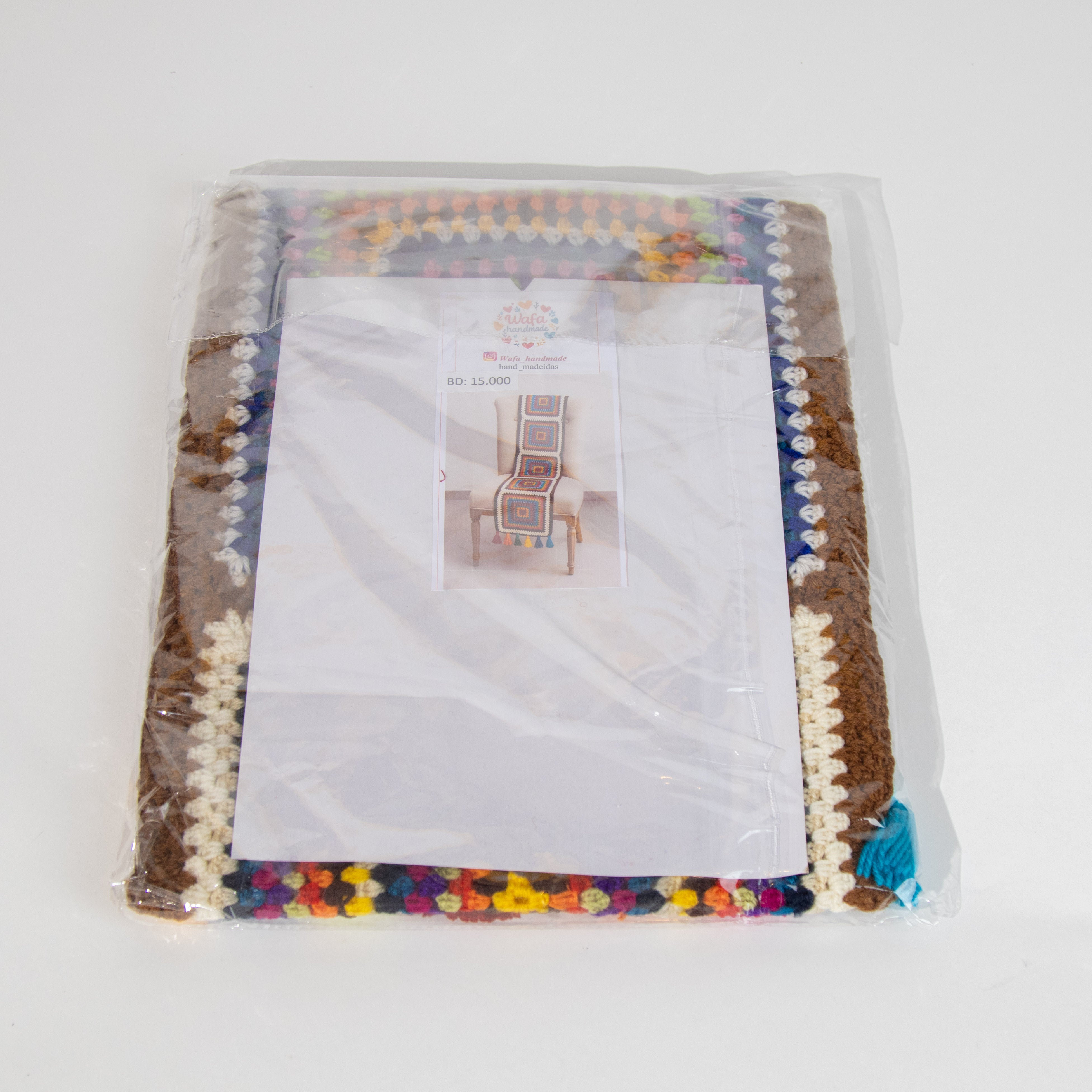 مفرش كنب من الكروشيه