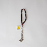 مسباح حجر بني وفضي