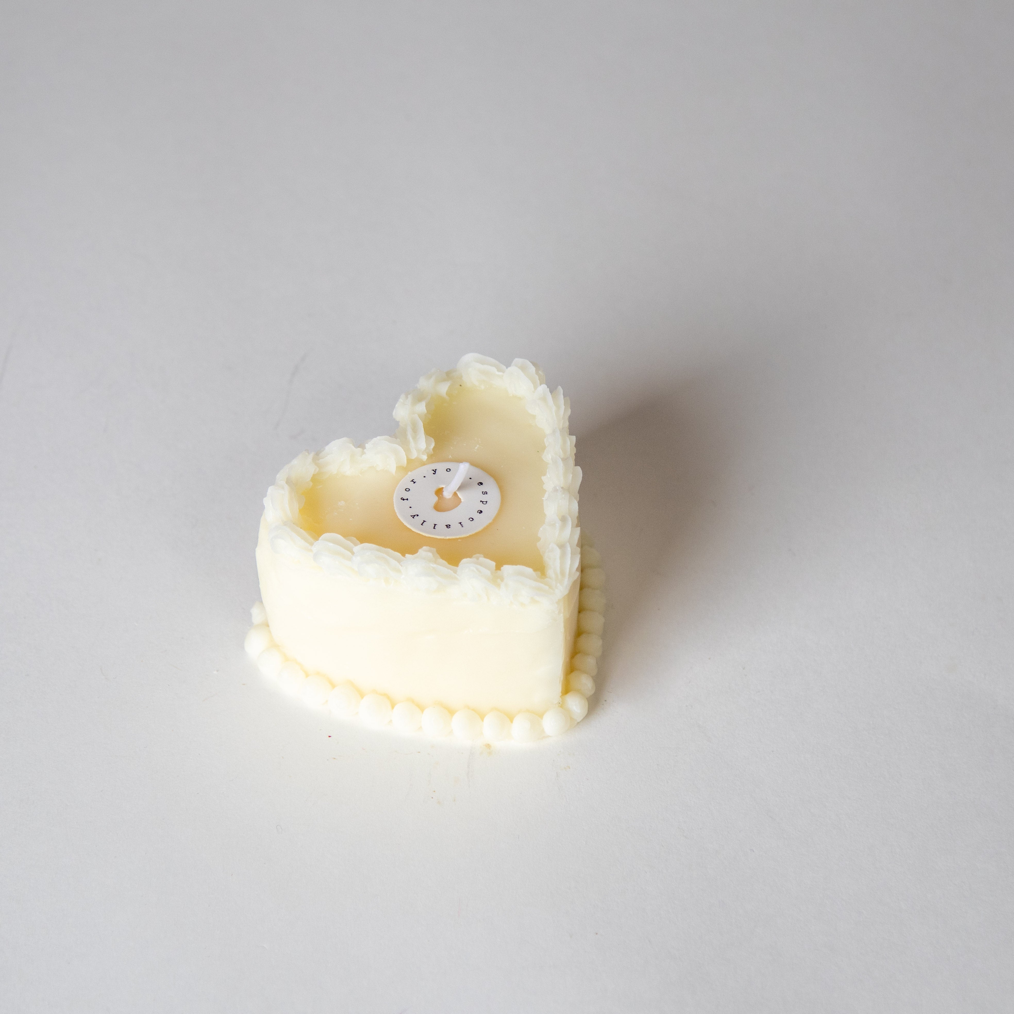 Decorative cake candle