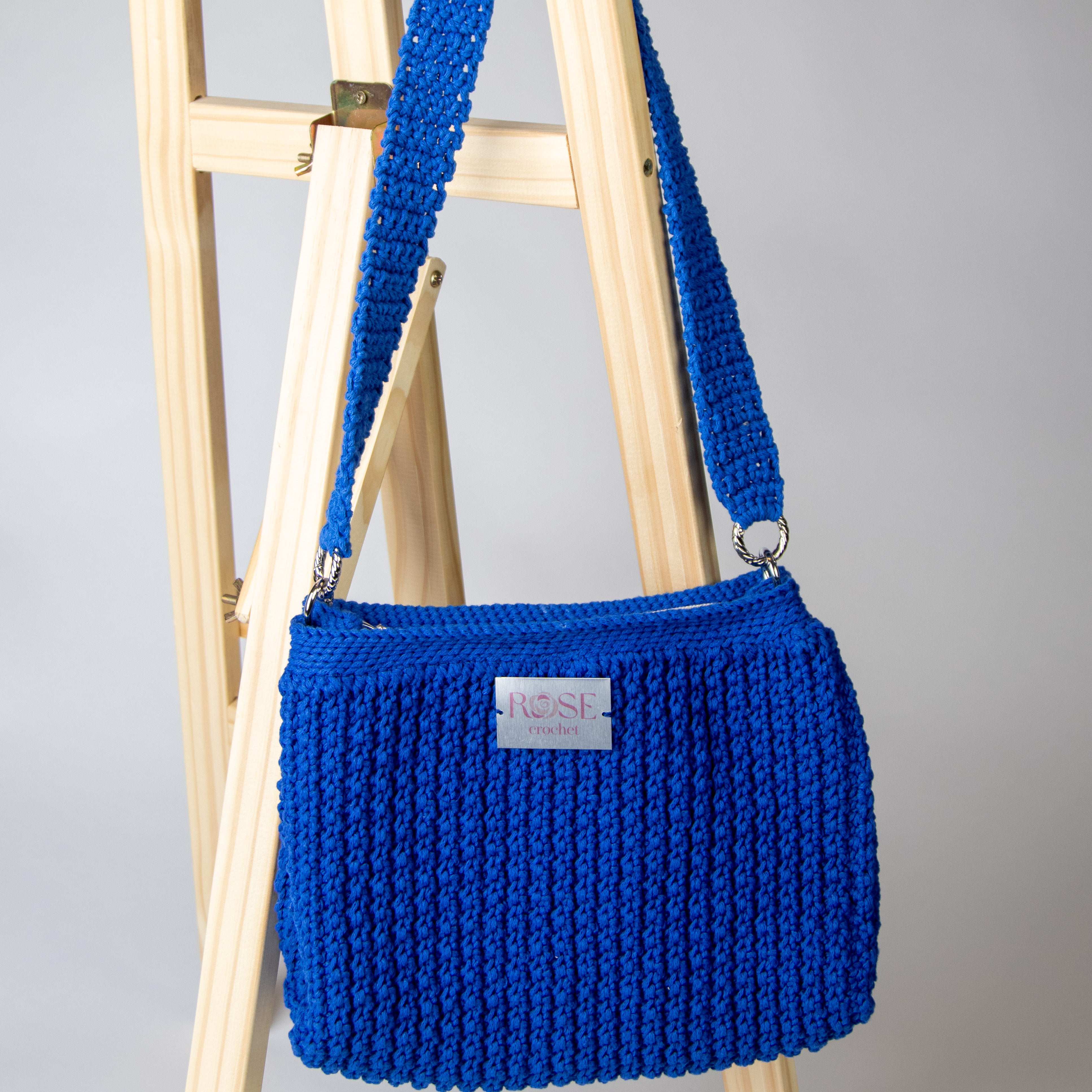 شنطة كتف خيط مكرمية