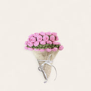 مفرش الوردة البيج الفاتح