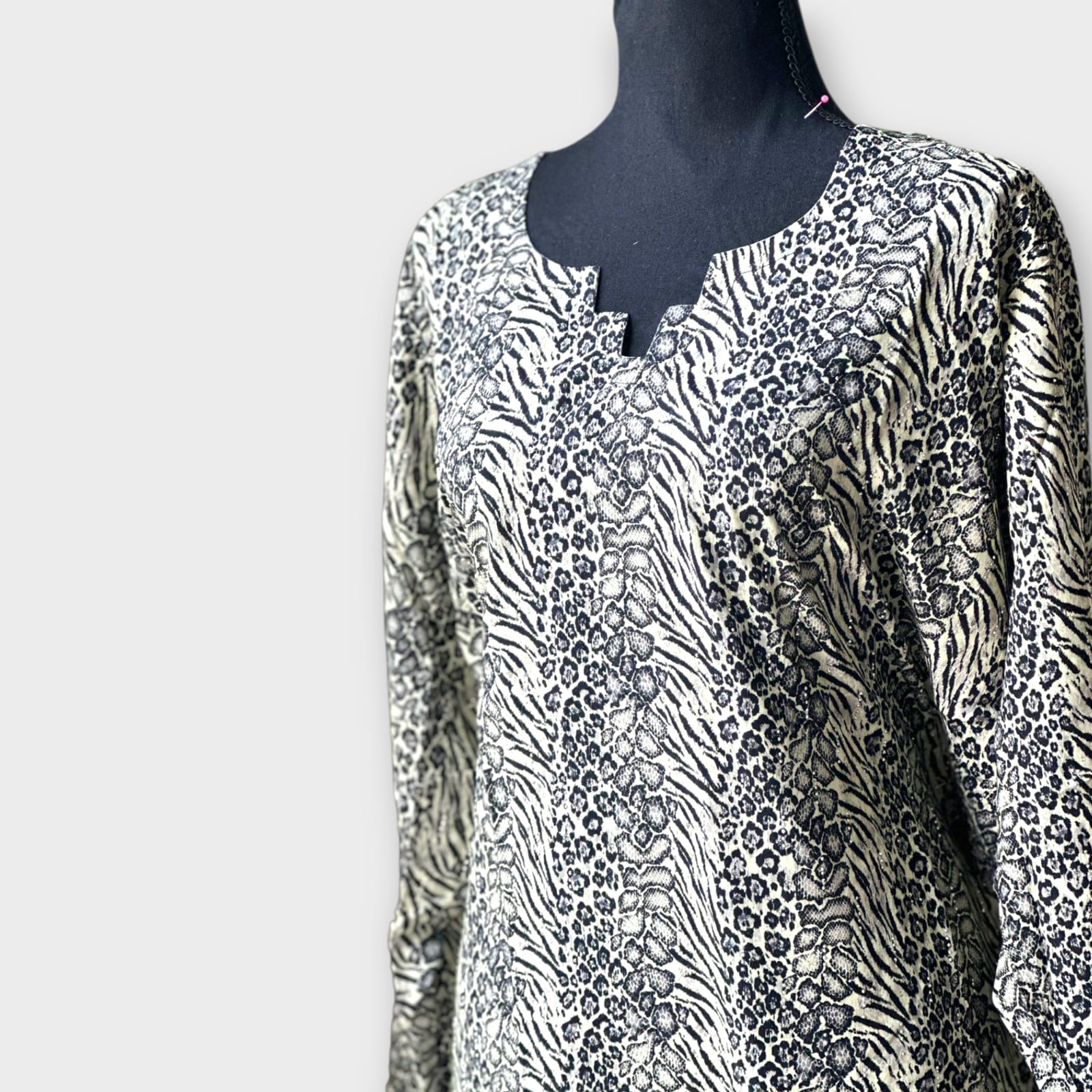 جلابية جلد النمر