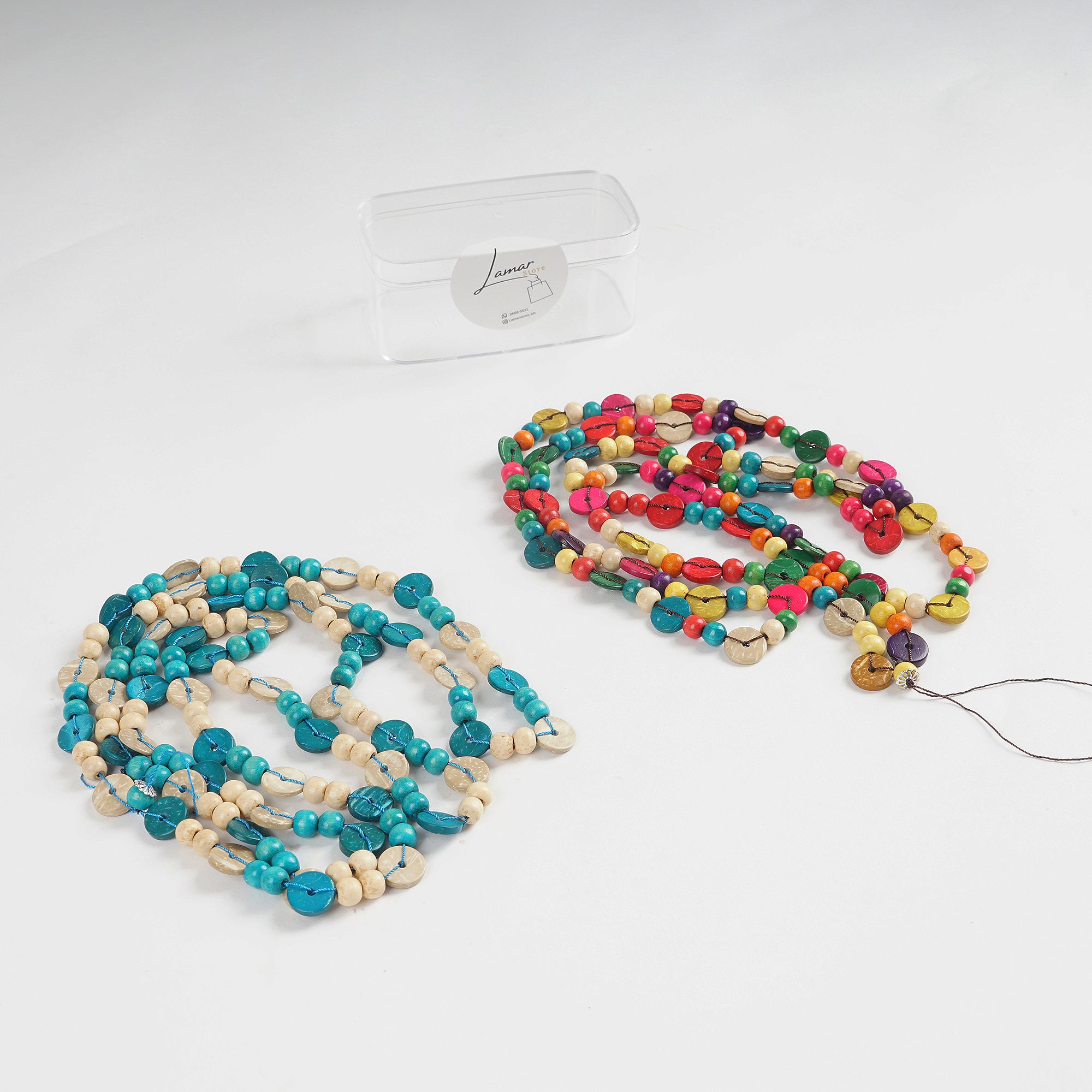 سلسلة طويلة لتعليق التلفون